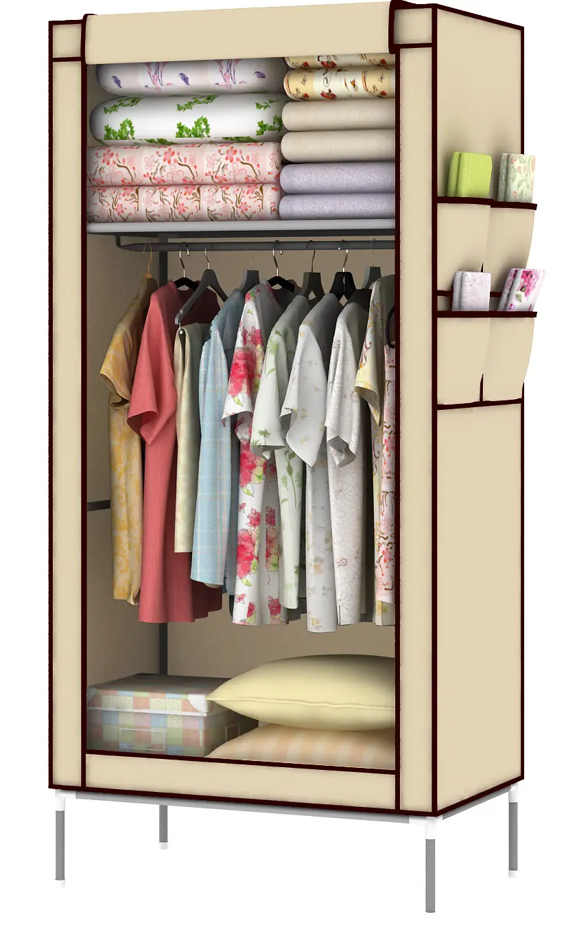 เซตตู้เสื้อผ้าอเนกประสงค์ 2 ขนาด และชั้นวางรองเท้า บีเน็ต (Binet) - Image 11