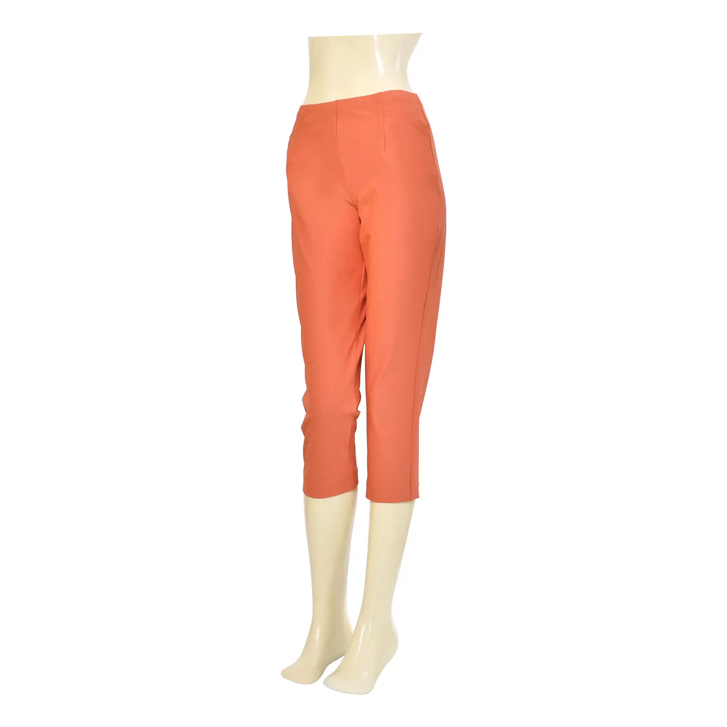 กางเกงขาเจ็ดส่วน ผ้าเวฟรอนสีพื้น - Image 7