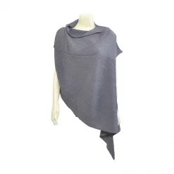 เสื้อสตรีอัดพลีท คอถ่วง แบบสวม แขนล้ำ รุ่นแอซเซมมิสทรี่ - Image 2