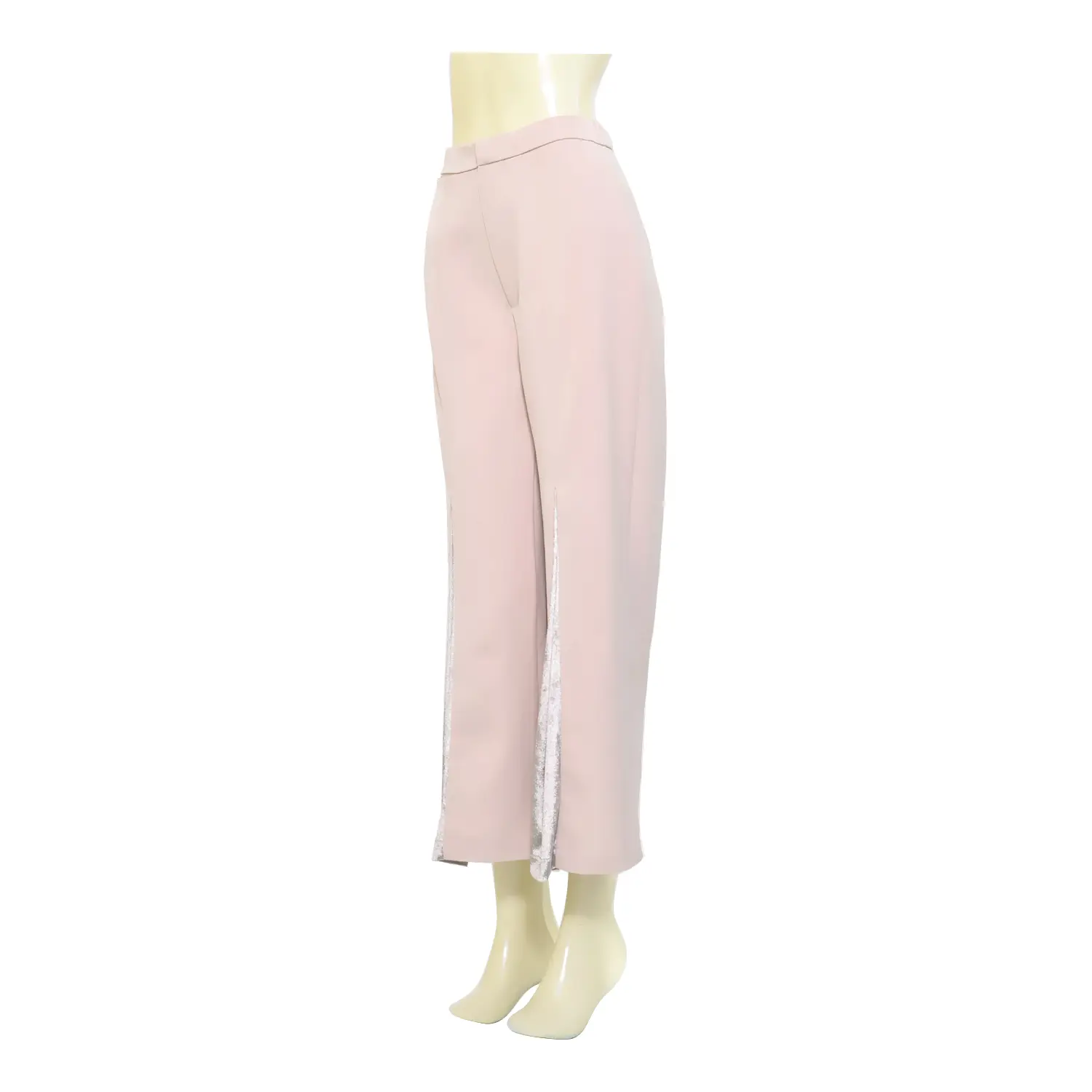กางเกงขายาวทรงขาบาน ทวิสต์หน้าขอบเอวยางยืด ด้านหลัง รุ่น Lamphong Pants - Image 3