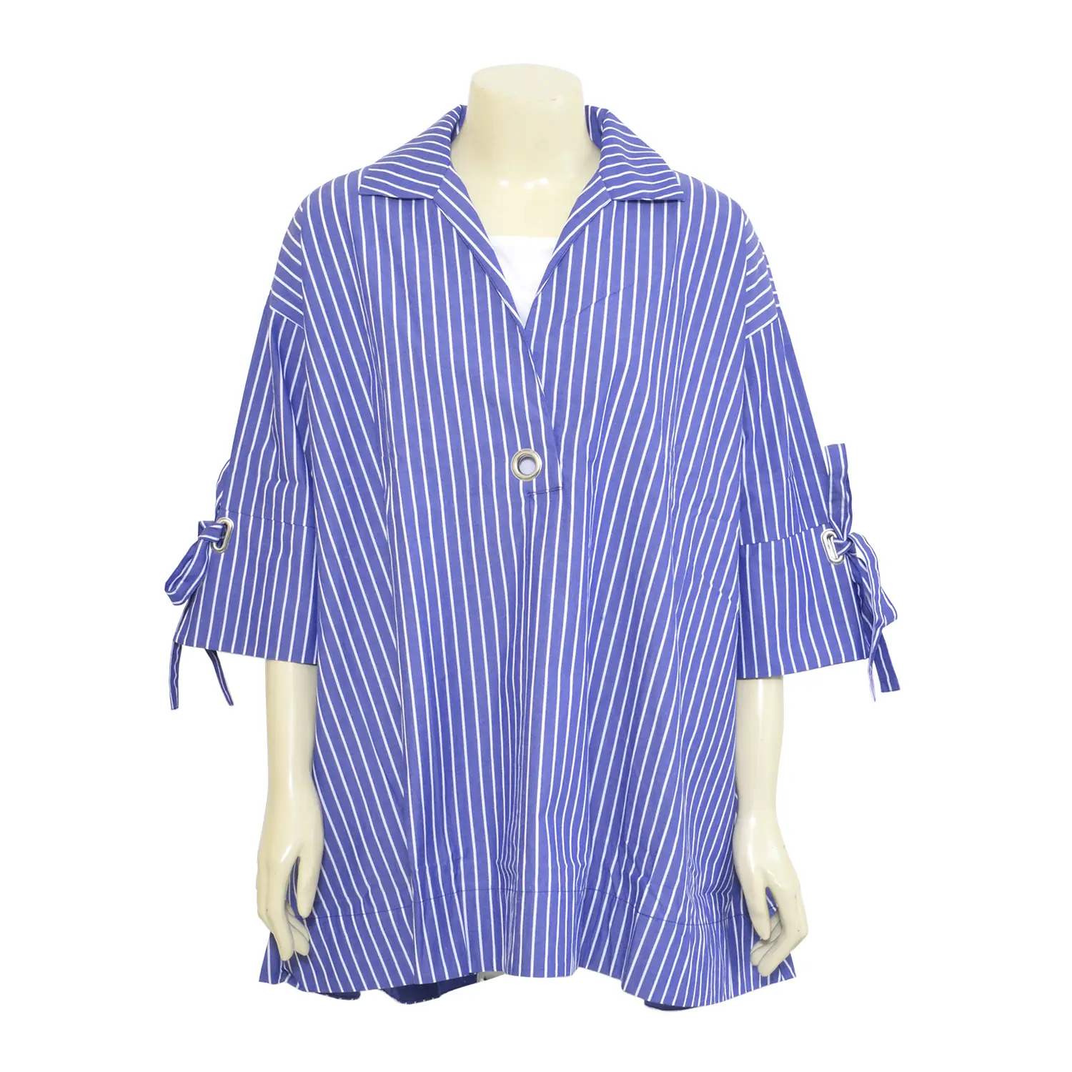 เสื้อทูนิคคอวีแขน 3 ส่วน พร้อมเสื้อกล้าม - Image 4