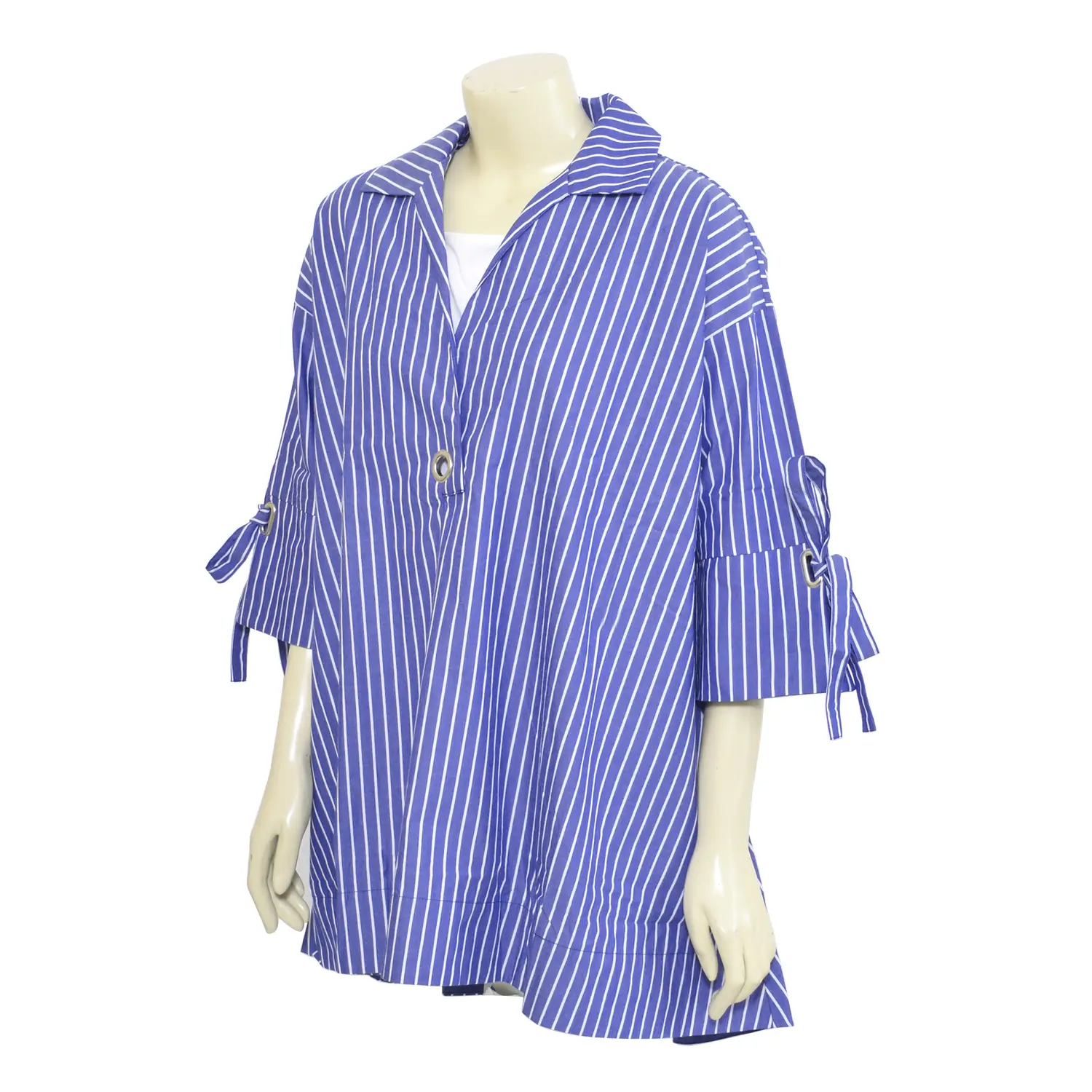 เสื้อทูนิคคอวีแขน 3 ส่วน พร้อมเสื้อกล้าม - Image 3