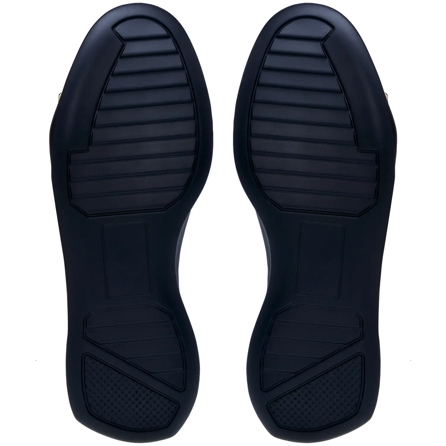 รองเท้าสนีกเกอร์ ผ้าถักตกแต่งหนังวัว และตัวล็อก ดีไซน์ Double Monkstrap - Image 4