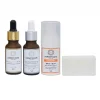 เซต Sophisticate เพื่อผิวดูกระจ่างใส สบู่ไวท์เทนนิ่ง ไวท์เทนนิ่ง เซรั่ม AHA เซรั่ม และครีมกันแดด