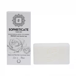 เซต Sophisticate เพื่อผิวดูกระจ่างใส สบู่ไวท์เทนนิ่ง ไวท์เทนนิ่ง เซรั่ม AHA เซรั่ม และครีมกันแดด - Image 6