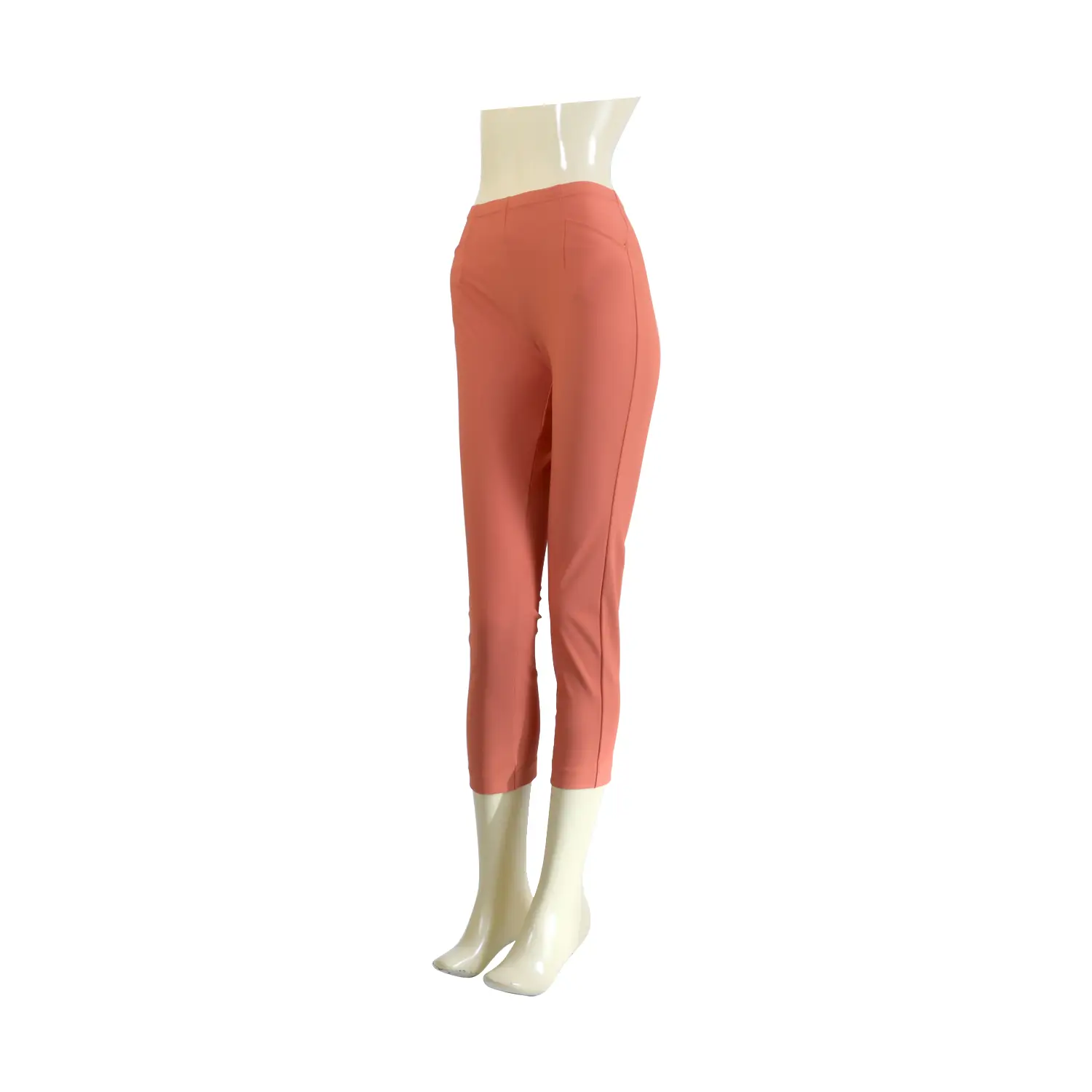 กางเกงขา 8 ส่วน ผ้าเวฟรอนสีพื้น - Image 3