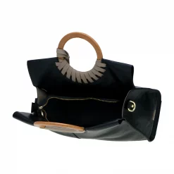 กระเป๋าถือรุ่น Hermoso Wood Handle (ใช้งานได้ 2 แบบ) - Image 2