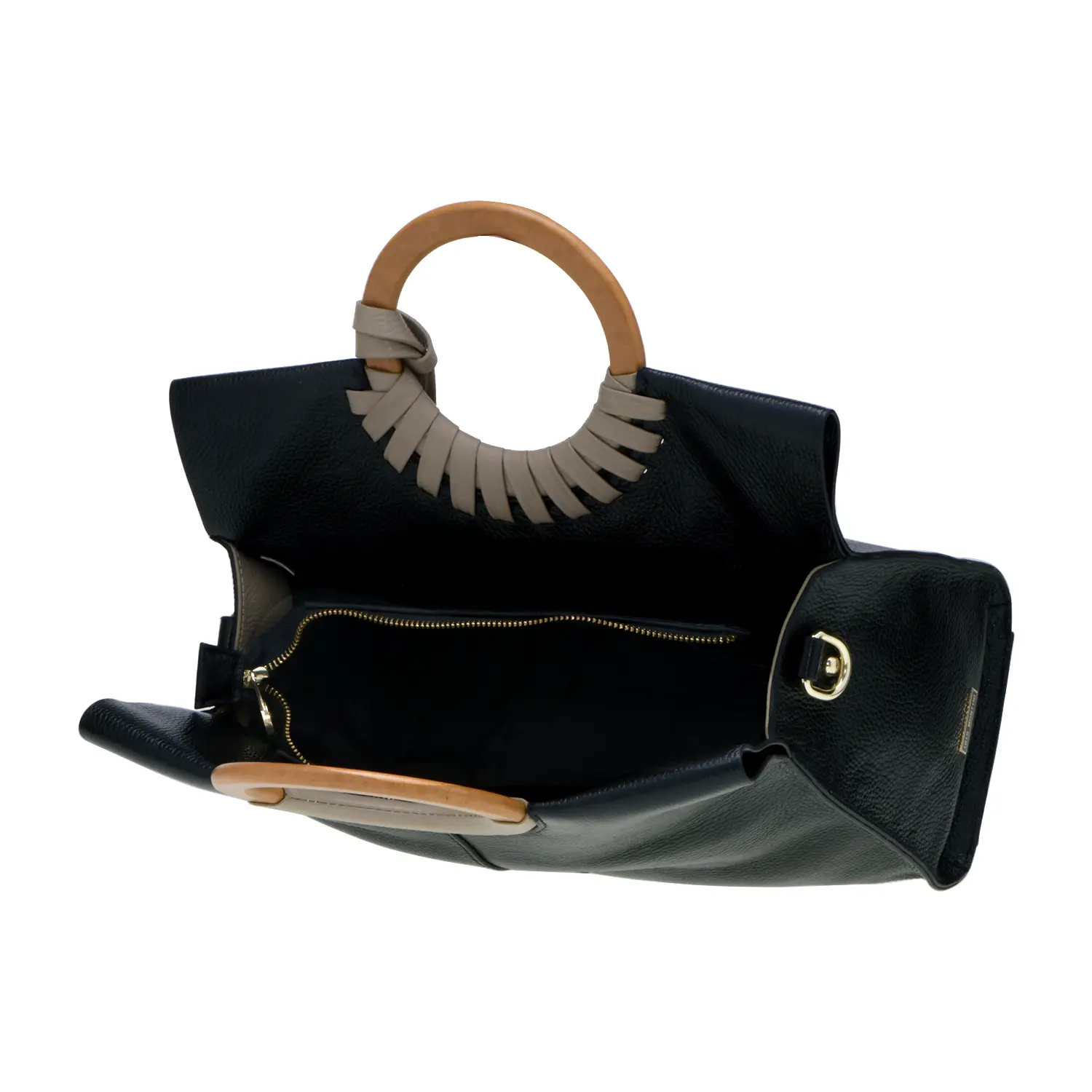 กระเป๋าถือรุ่น Hermoso Wood Handle (ใช้งานได้ 2 แบบ) - Image 2