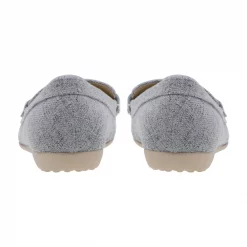 รองเท้าโลฟเฟอร์สตรี  ส้นแบน ตกแต่งริบบิ้น - Image 3