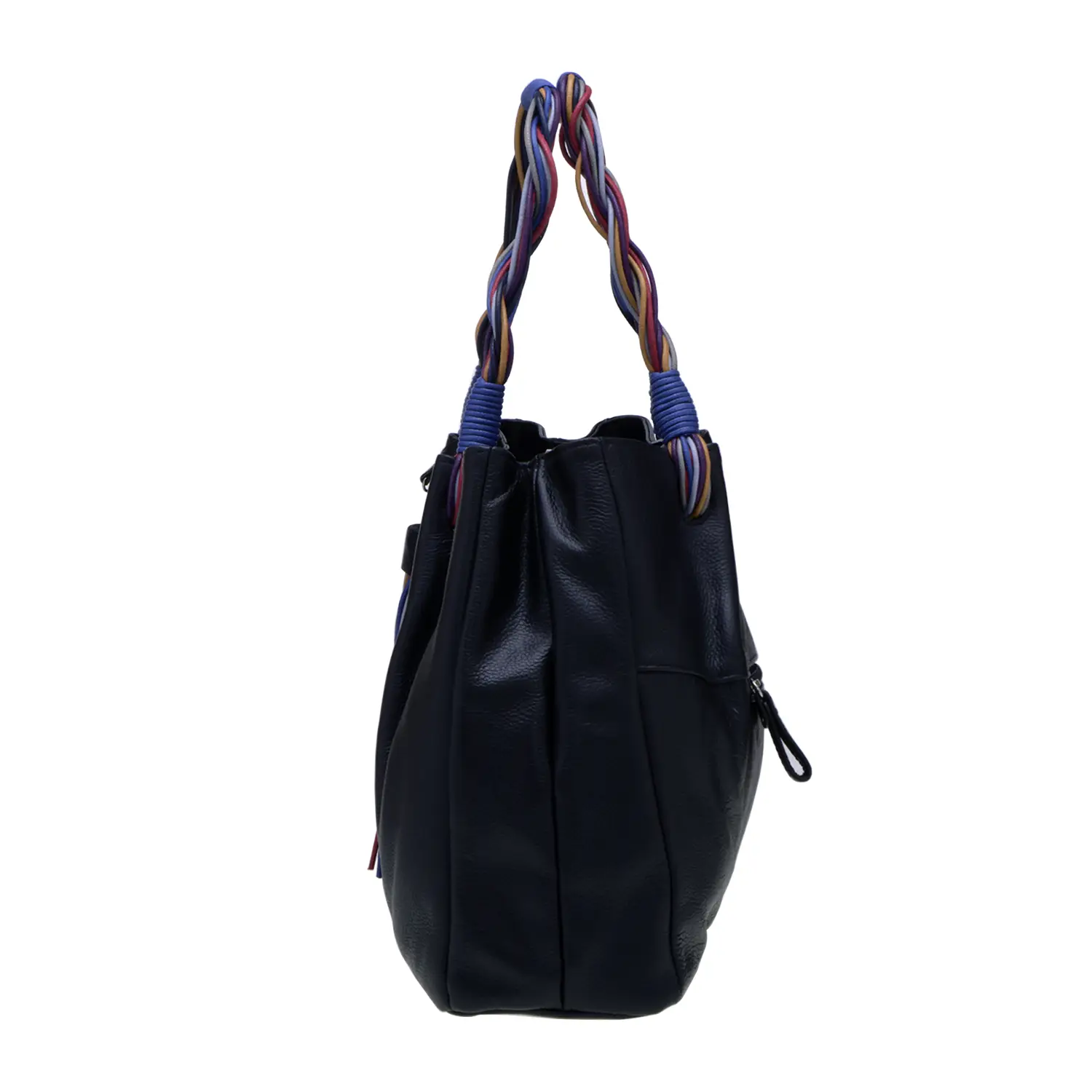 กระเป๋าโททหนังวัว ตกแต่งพู่ Tassel Charm - Image 3