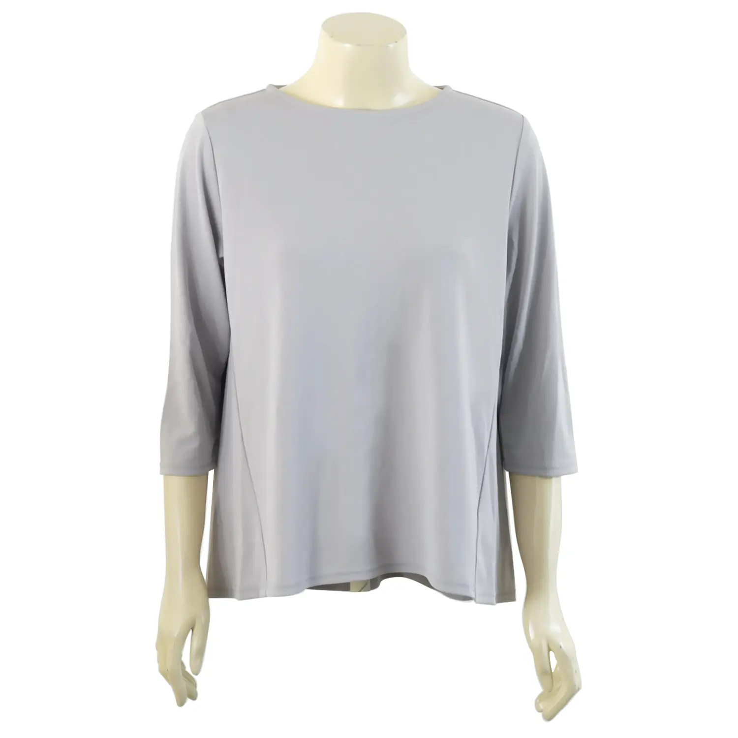 เสื้อสตรีคอกลมแบบสวม แขน 5 ส่วน เนื้อผ้า Cool Sensor - Image 4