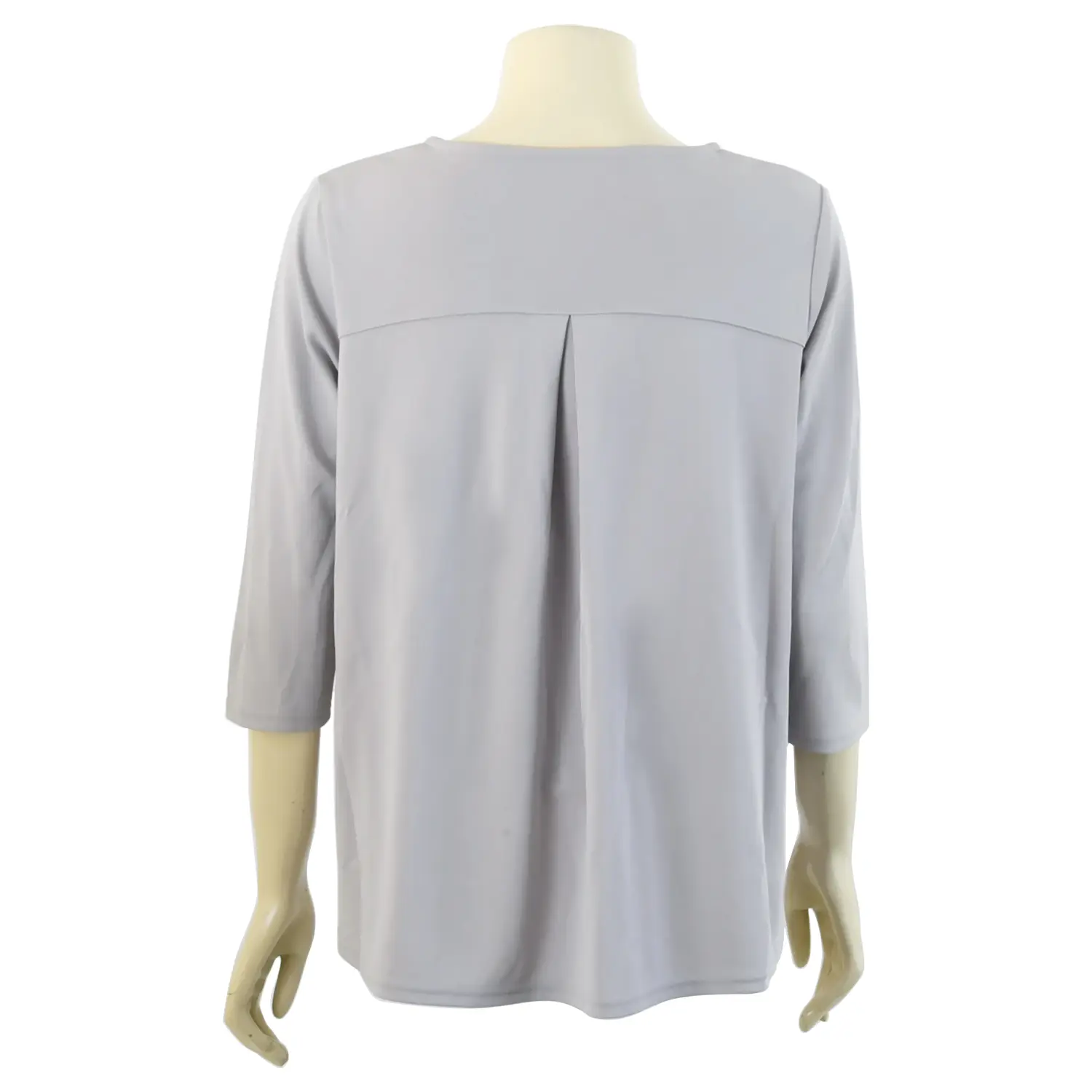 เสื้อสตรีคอกลมแบบสวม แขน 5 ส่วน เนื้อผ้า Cool Sensor - Image 3