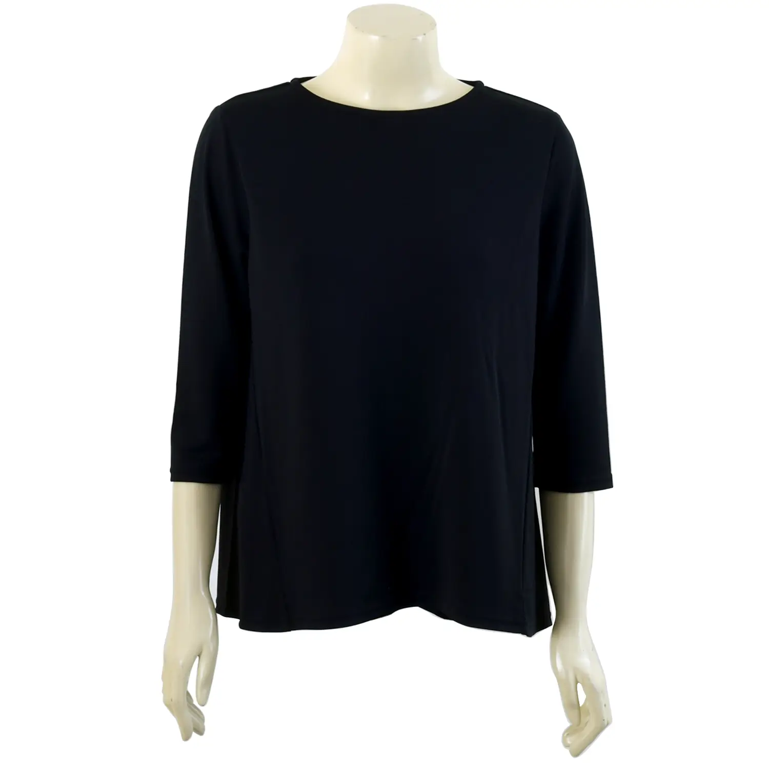เสื้อสตรีคอกลมแบบสวม แขน 5 ส่วน เนื้อผ้า Cool Sensor - Image 2