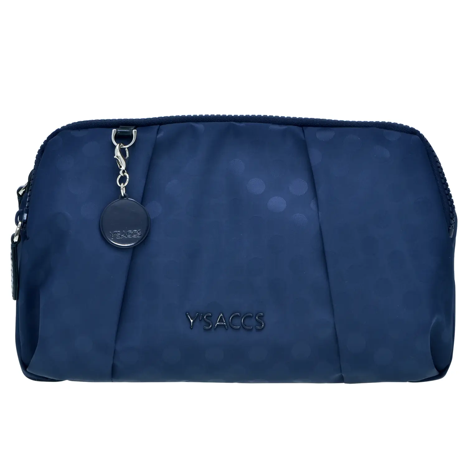 กระเป๋าสะพายทรง Pochette ผ้าแจ็คการ์ดทอลายจุด - Image 3