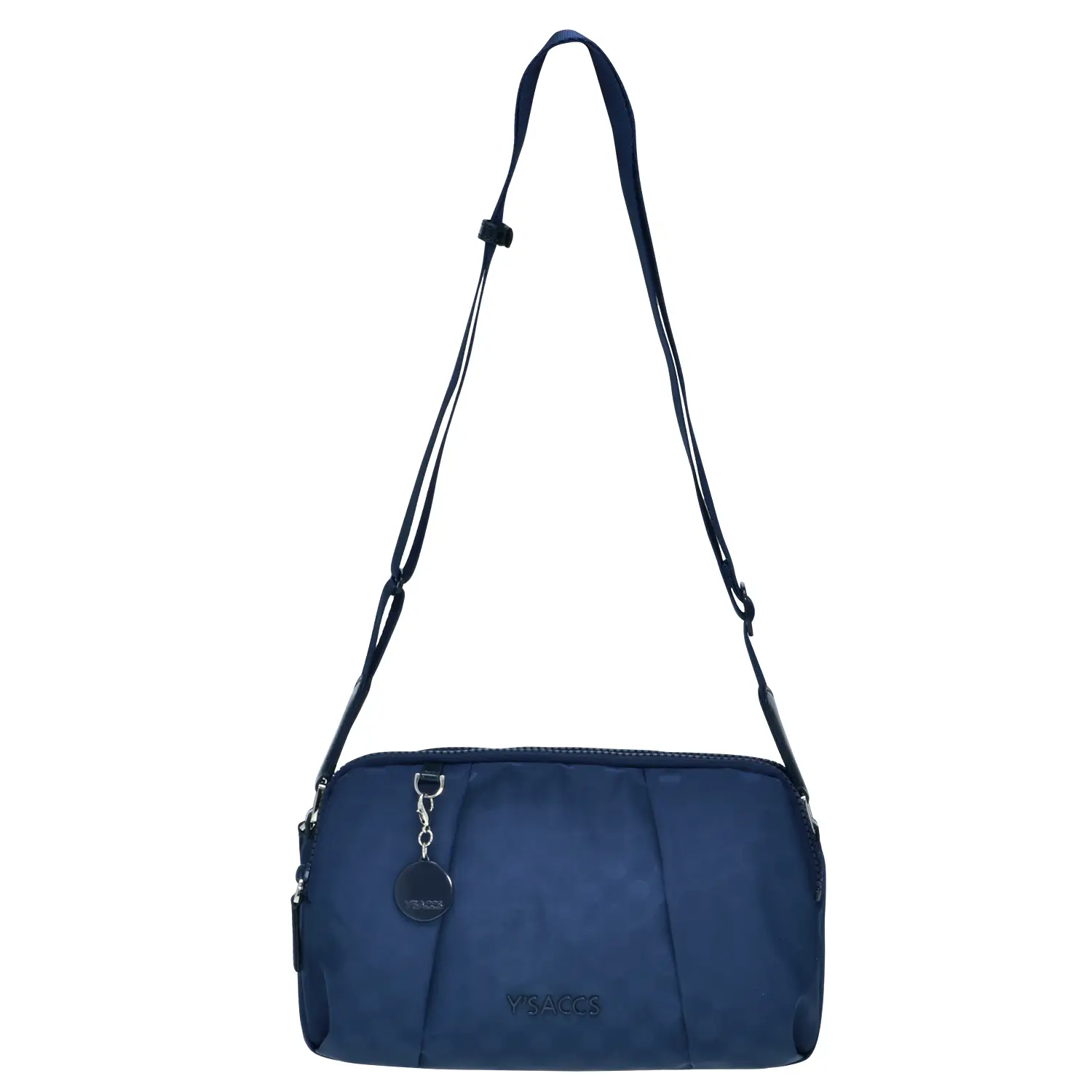 กระเป๋าสะพายทรง Pochette ผ้าแจ็คการ์ดทอลายจุด - Image 7