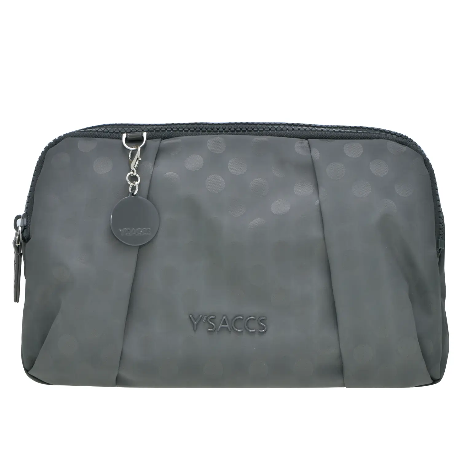 กระเป๋าสะพายทรง Pochette ผ้าแจ็คการ์ดทอลายจุด - Image 2