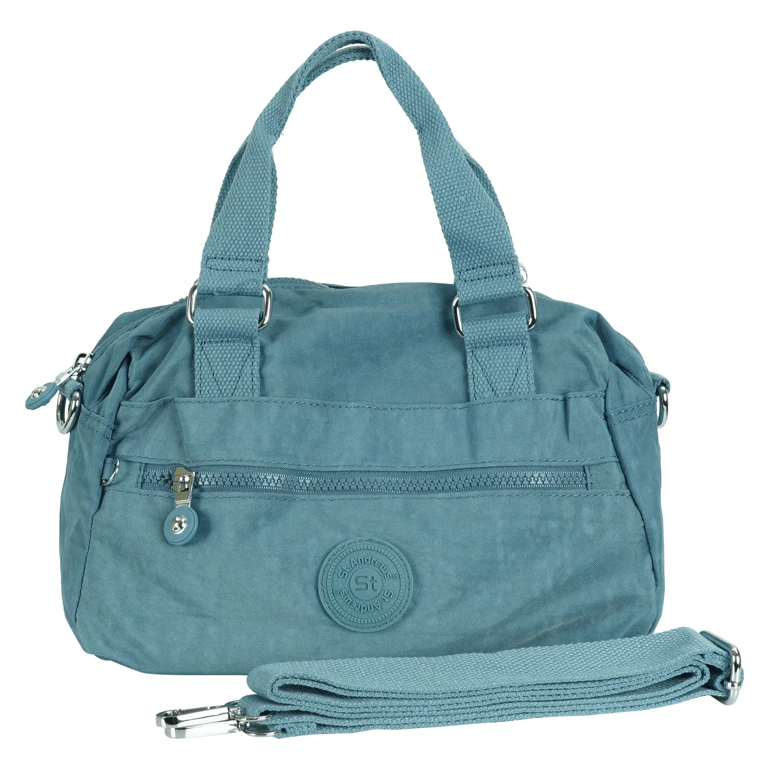 กระเป๋าถือทรงโบว์ลิ่ง รุ่น Classy Bag (ใช้งานได้ 2 แบบ) - Image 6