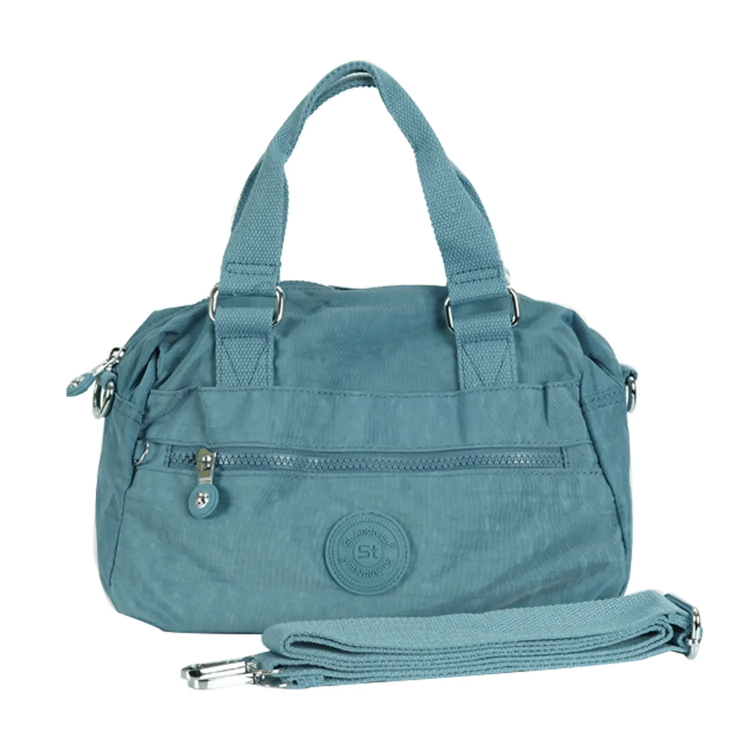 กระเป๋าถือทรงโบว์ลิ่ง รุ่น Classy Bag (ใช้งานได้ 2 แบบ) - Image 14