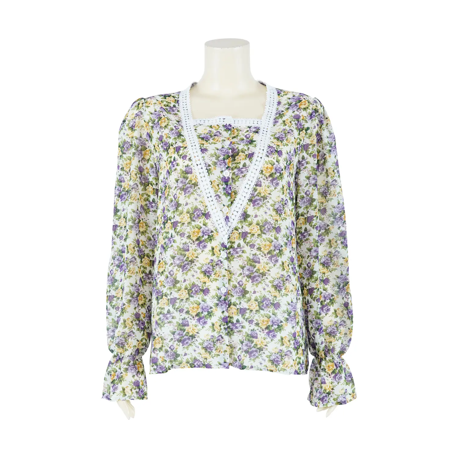 เซตเสื้อสตรี ผ้าชีฟอง 2 ตัว - Image 5