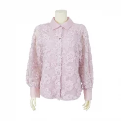 เสื้อเชิ้ตคอปก  แขนซอฟต์บอลลูน - Image 4