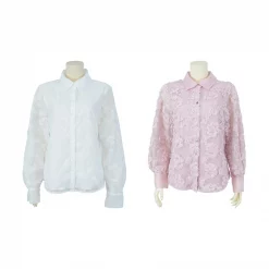 เสื้อเชิ้ตคอปก  แขนซอฟต์บอลลูน