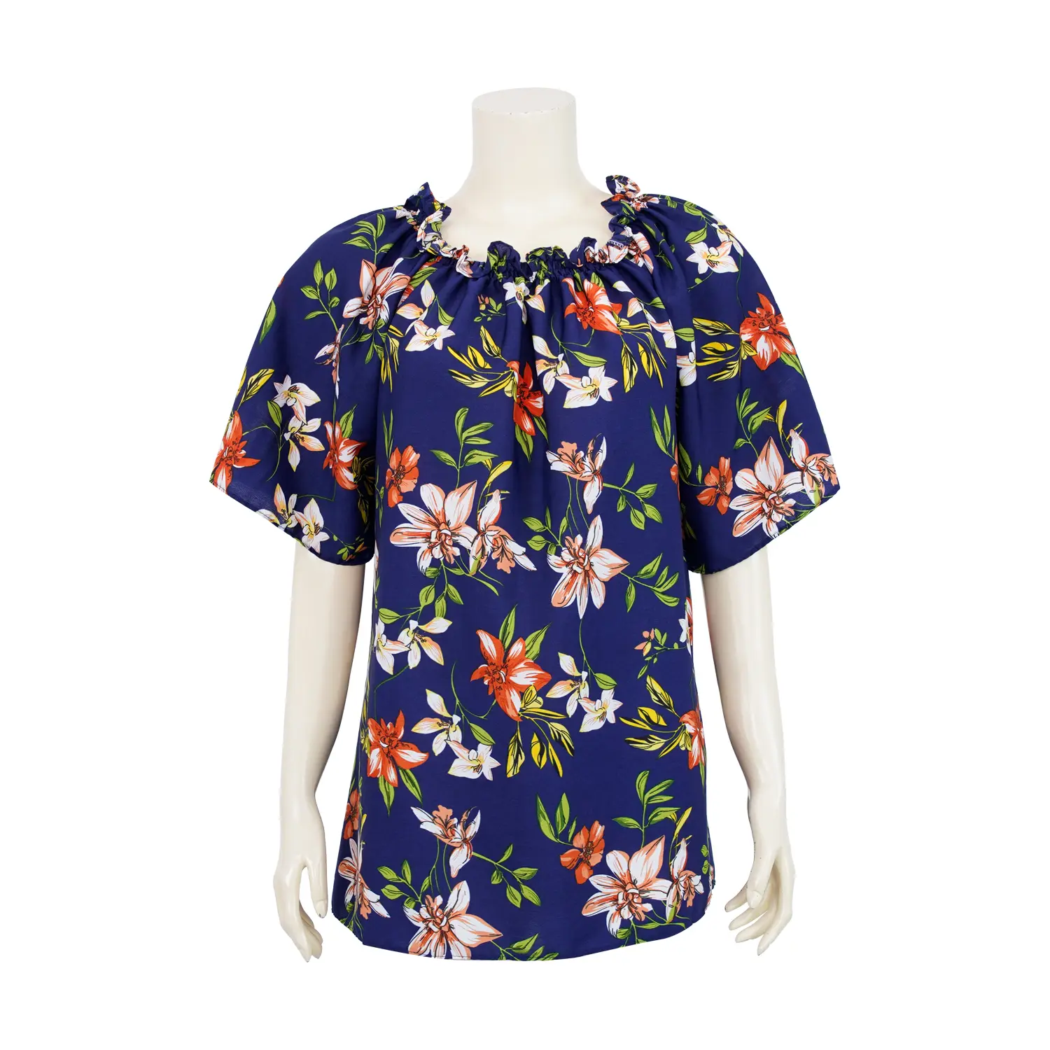 เซตเสื้อคอปาด เสริมสม็อกกิ้ง แขนแร็กแลน (3 ตัว) - Image 3
