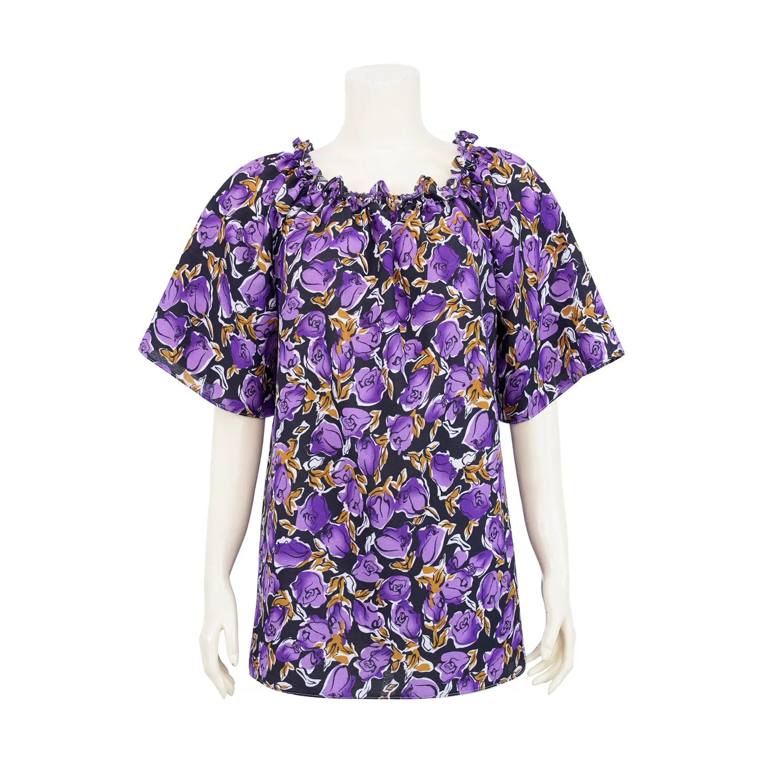 เซตเสื้อคอปาด เสริมสม็อกกิ้ง แขนแร็กแลน (3 ตัว) - Image 4