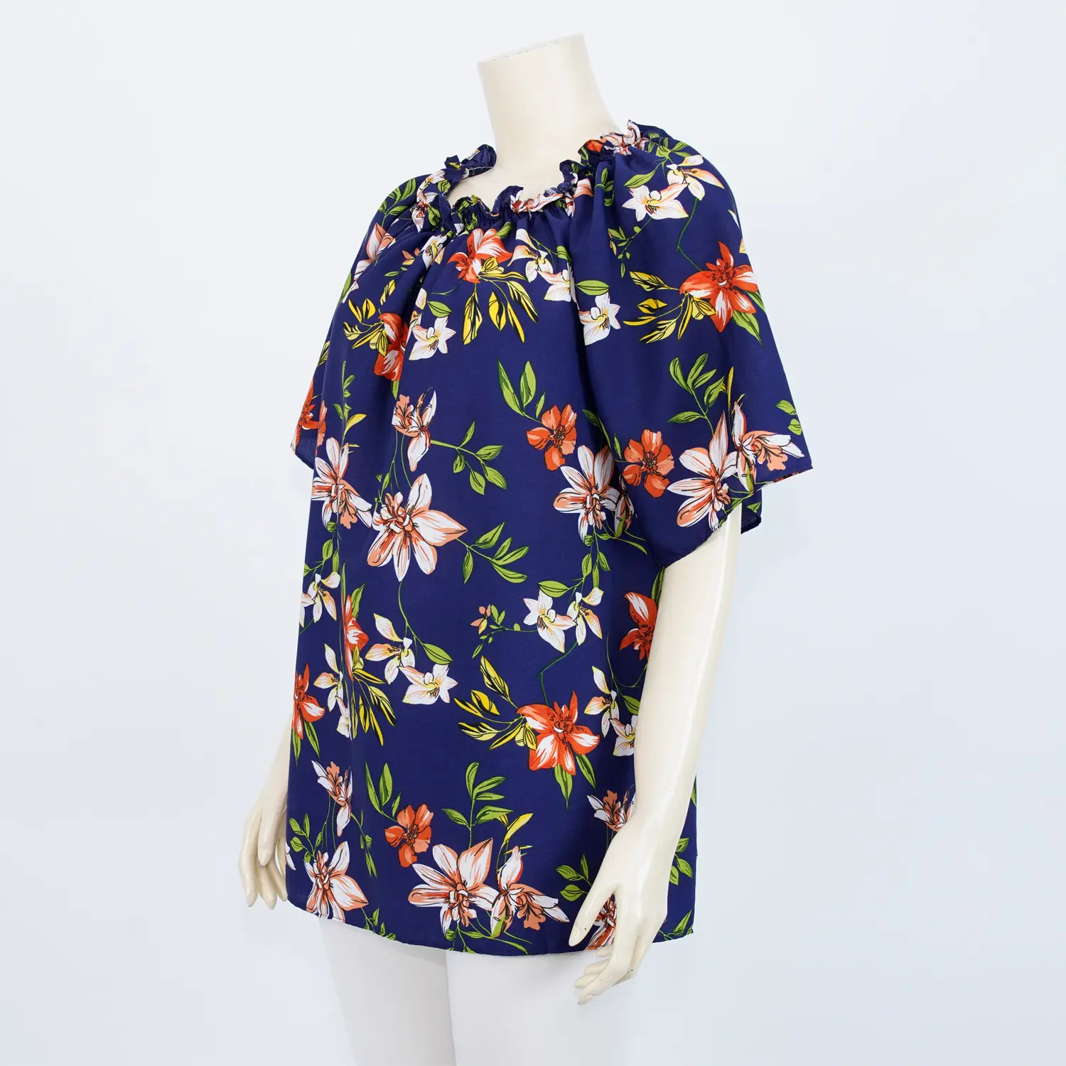 เซตเสื้อคอปาด เสริมสม็อกกิ้ง แขนแร็กแลน (3 ตัว) - Image 5
