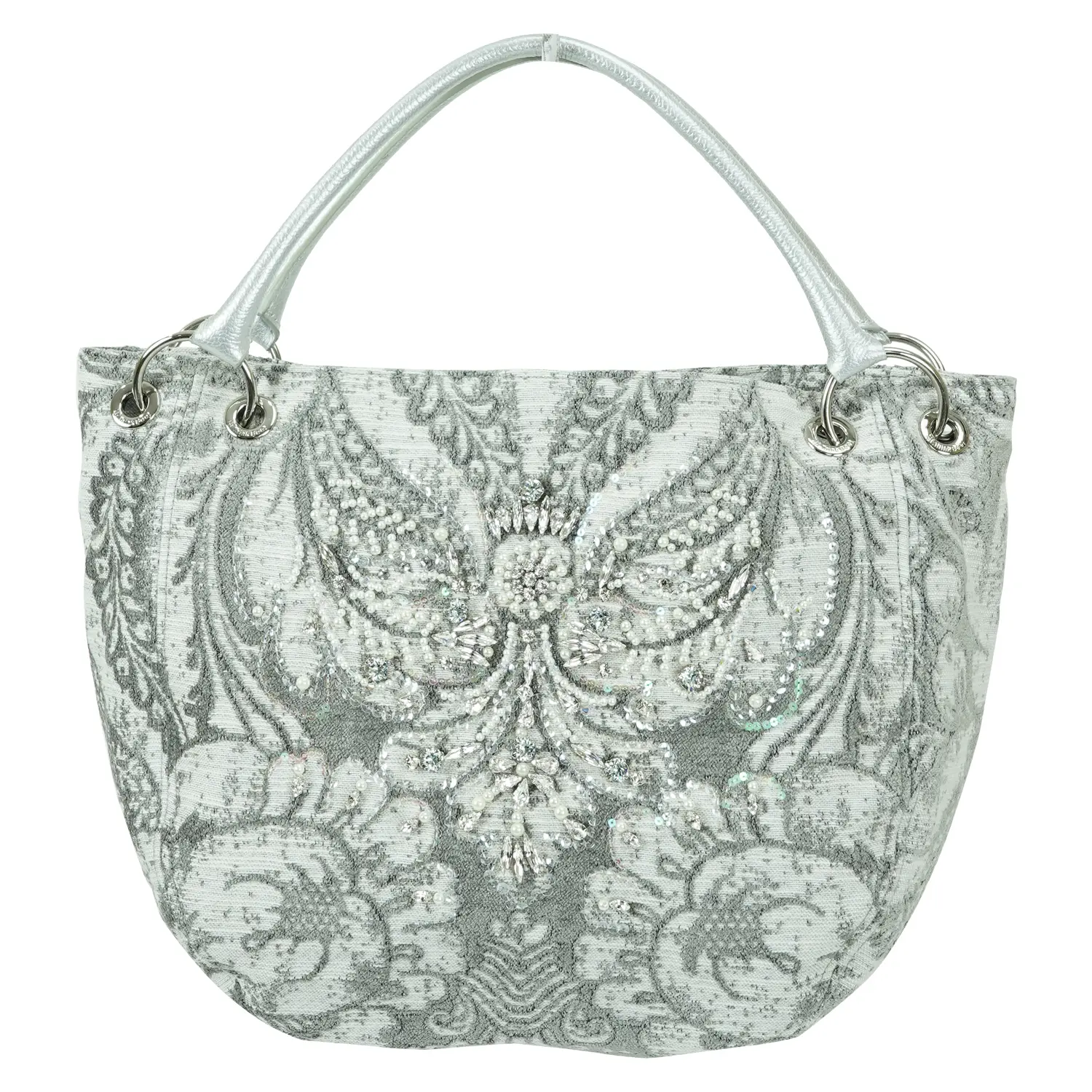 กระเป๋าถือ ดีไซน์รูปดอกไม้ รุ่น Pearl Classy Bag
