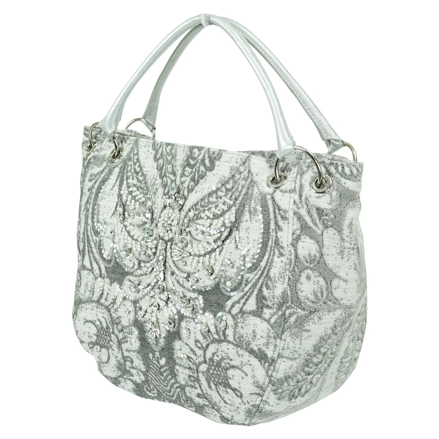 กระเป๋าถือ ดีไซน์รูปดอกไม้ รุ่น Pearl Classy Bag - Image 2
