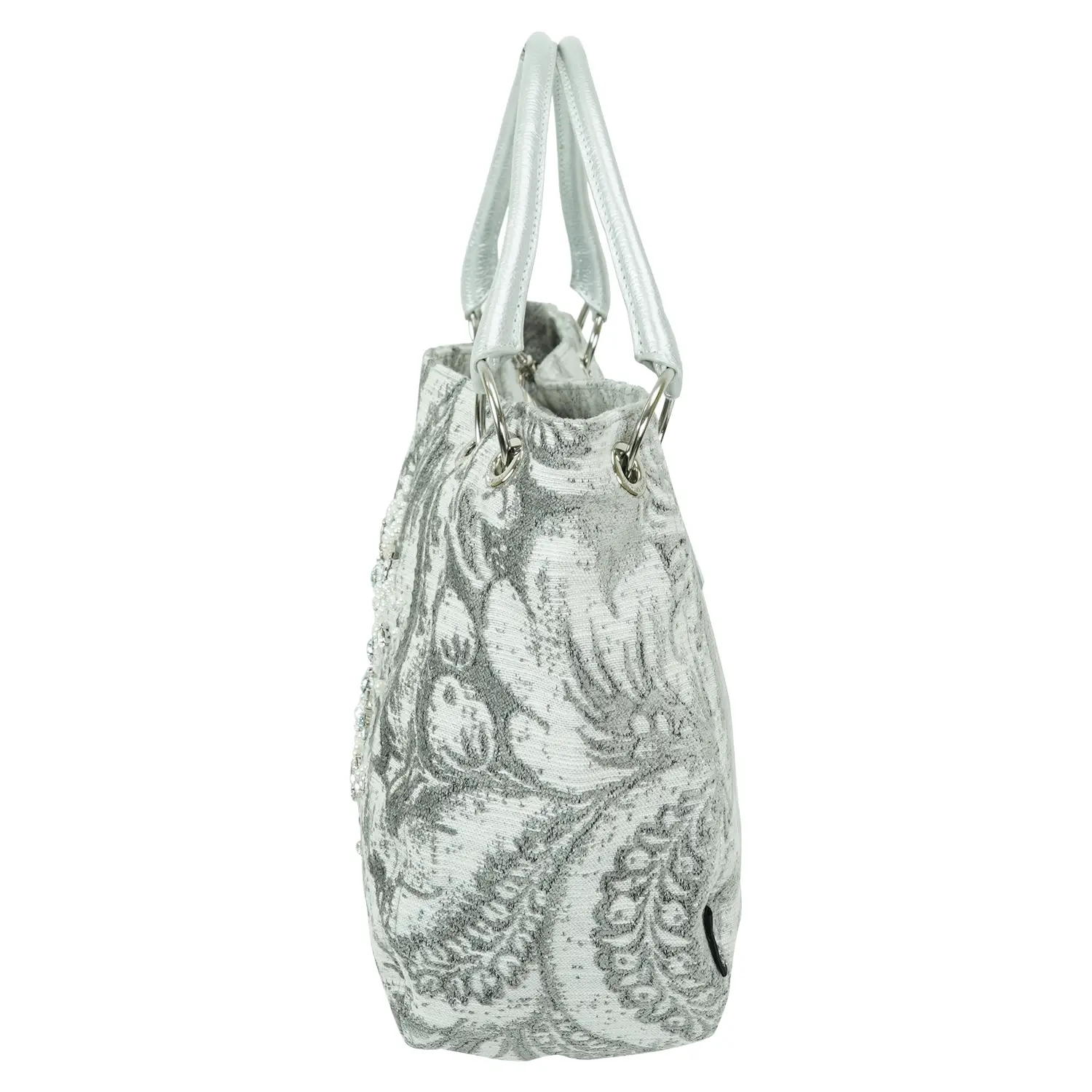 กระเป๋าถือ ดีไซน์รูปดอกไม้ รุ่น Pearl Classy Bag - Image 3