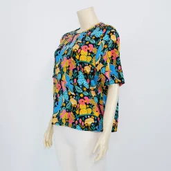เซตเสื้อยืดคอกลม ทรงโอเวอร์ไซซ์ แขนสั้น จำนวน 5 ตัว - Image 12
