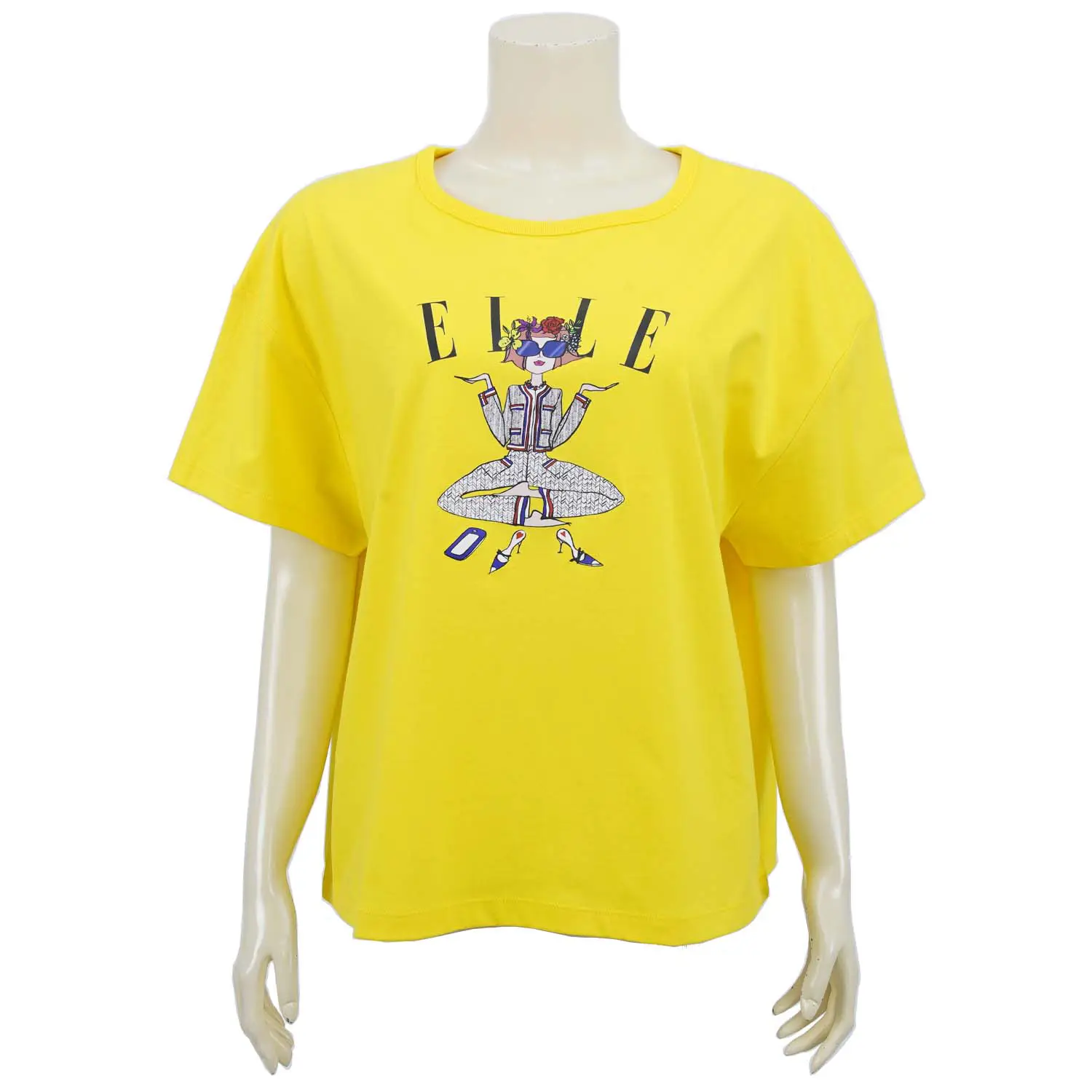 เซตเสื้อยืดคอกลม ทรงโอเวอร์ไซซ์ 3 ตัว - Image 2