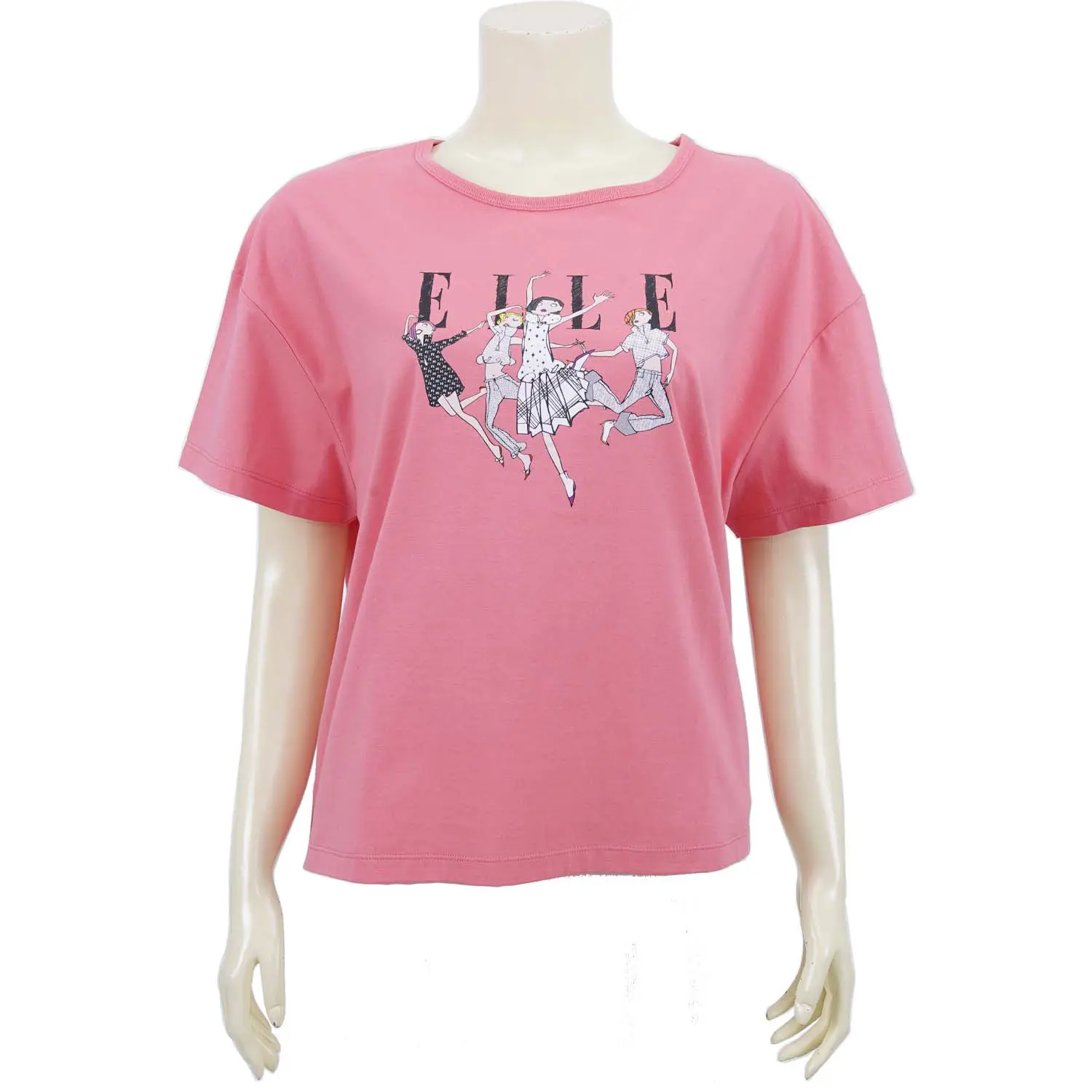 เซตเสื้อยืดคอกลม ทรงโอเวอร์ไซซ์ 3 ตัว - Image 4