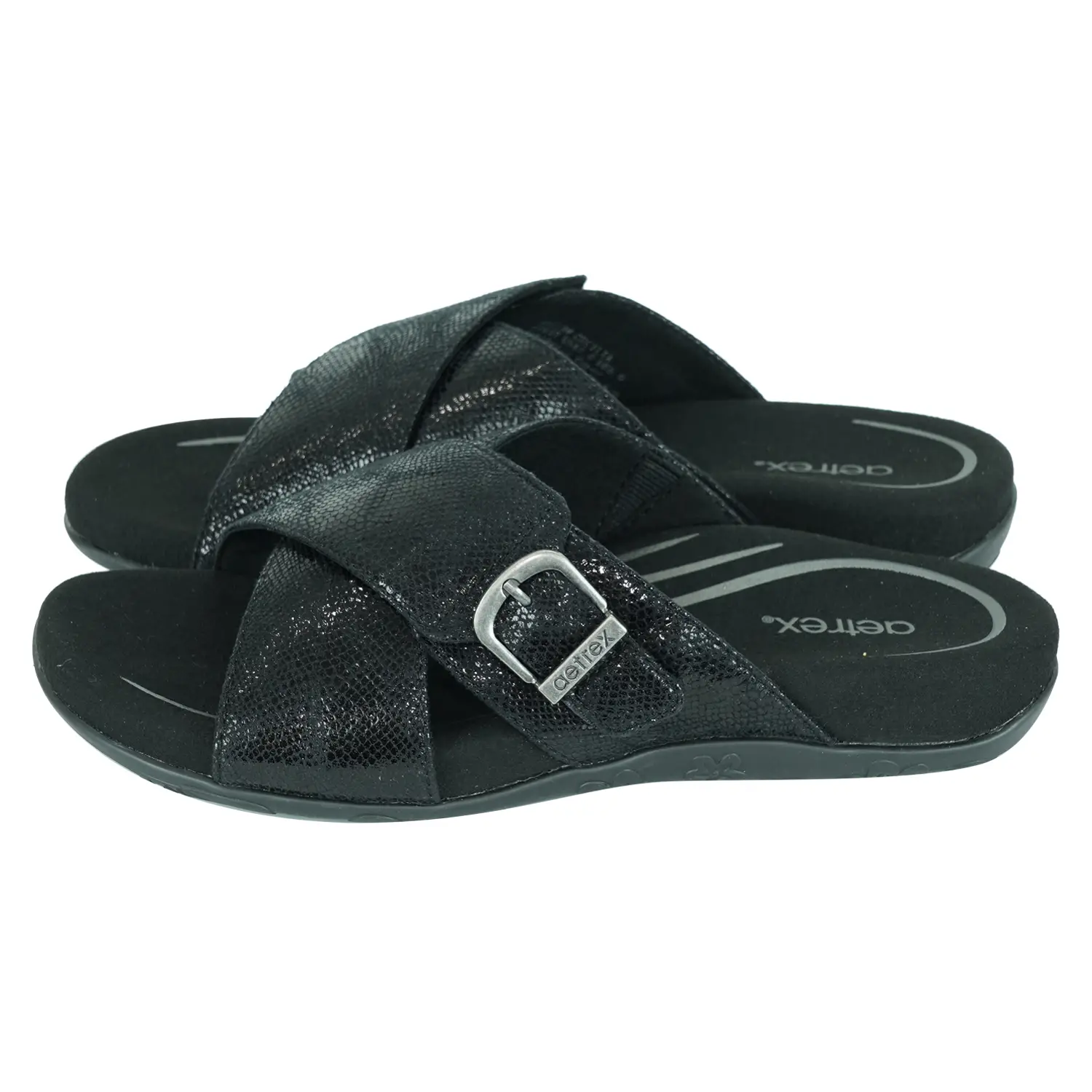 รองเท้าแตะแบบสวม ดีไซน์ สายคาดหลังเท้าแบบไขว้ รุ่น Cecilia Sandals - Image 7