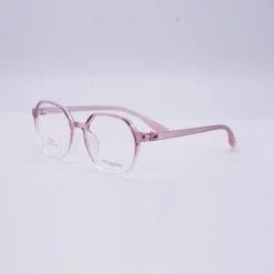 กรอบแว่นตา สีชมพูใสไล่เฉด ทรง MESA - Image 2