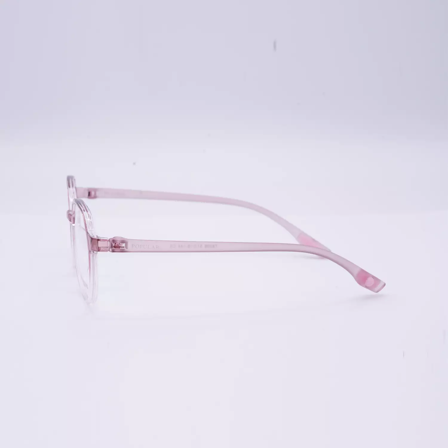 กรอบแว่นตา สีชมพูใสไล่เฉด ทรง MESA - Image 3