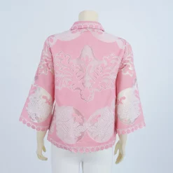 เสื้อคอปก แขนบาน ผ้าลูกไม้ทไวไลท์ - Image 2
