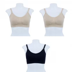เซตเสื้อชั้นในไร้ตะเข็บ ดีไซน์ซัพพอร์ท Intimate Seamless Bra 3 ตัว