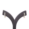 ต่างหูเงิน925 ชุบทอง14K ดีไซน์ Stardust Earring