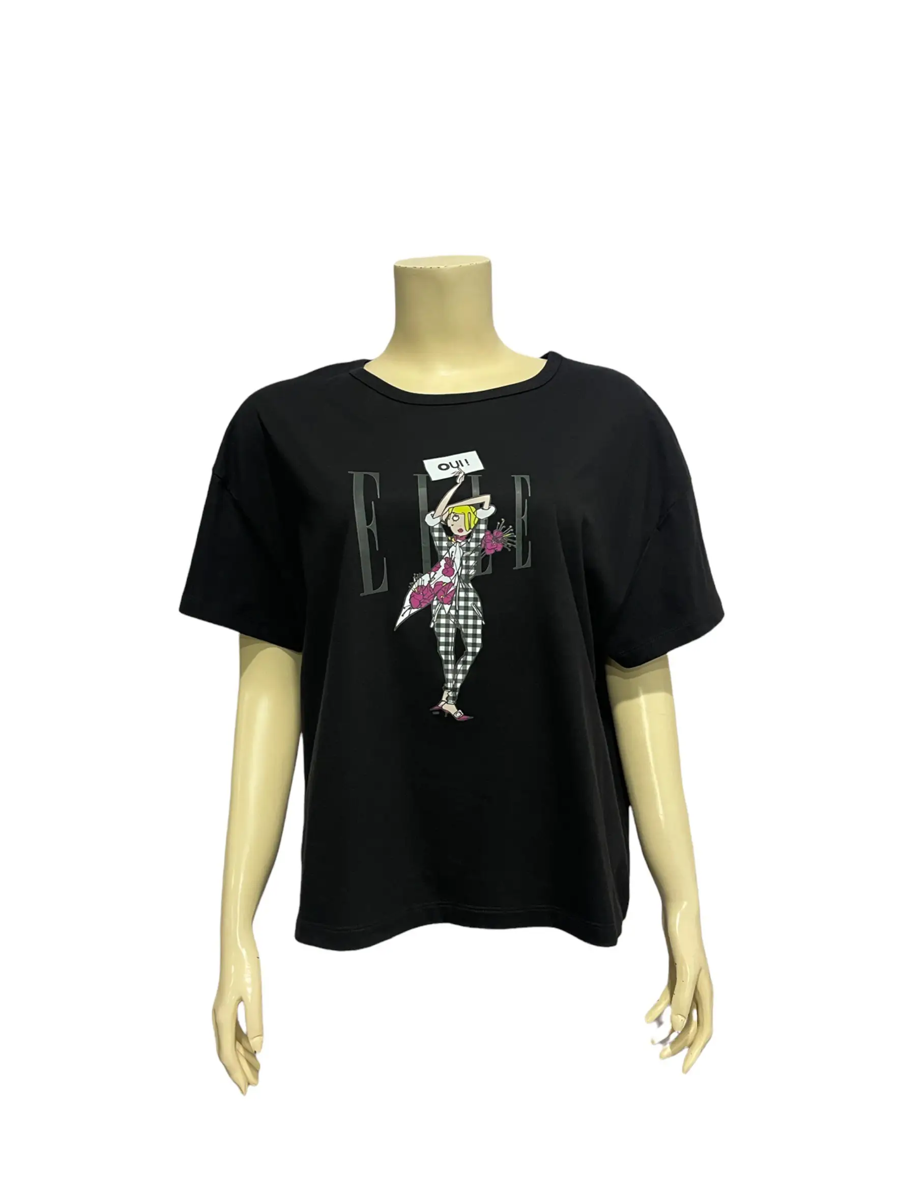 เซตเสื้อยืดคอปาด แขนสั้น ผ้า Soft Cotton 3 ตัว Boxy Oversize T-Shirt Set - Image 3