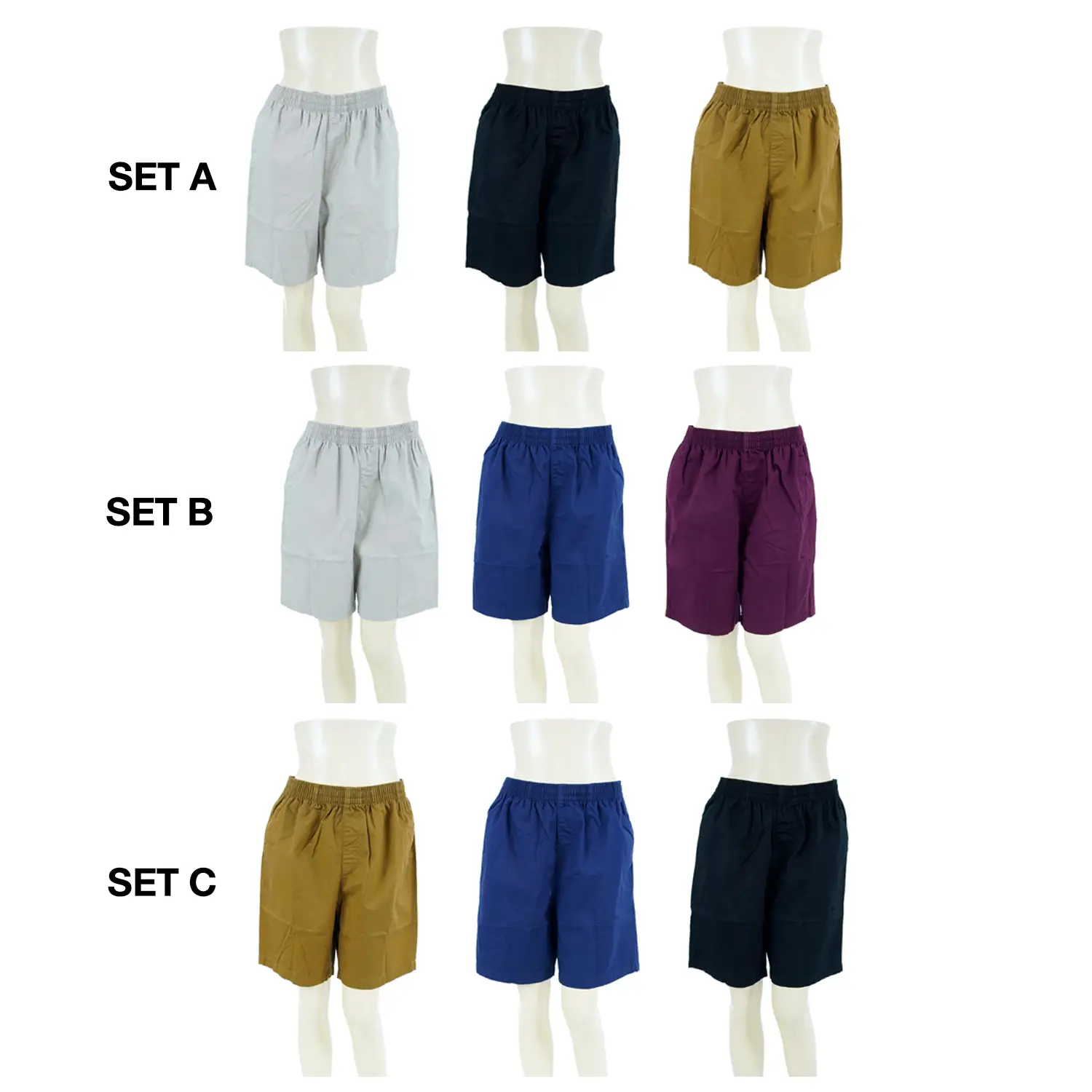 เซตกางเกง GUY LAROCHE ขาสั้น ทรงตรง 3 ตัว