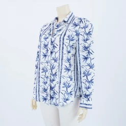 เสื้อเชิ้ตแขนยาว ลายใบเมเปิ้ล - Image 5