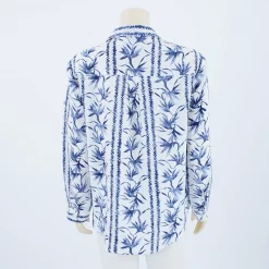 เสื้อเชิ้ตแขนยาว ลายใบเมเปิ้ล - Image 4