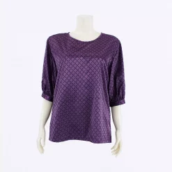 เสื้อคอปาด  แขน 3 ส่วน สไตล์วินเทจ