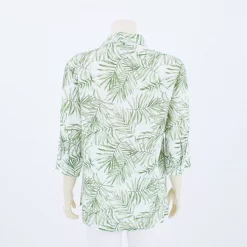 เสื้อเชิ้ตแขน 4 ส่วน ลายทรอปิคอล - Image 3