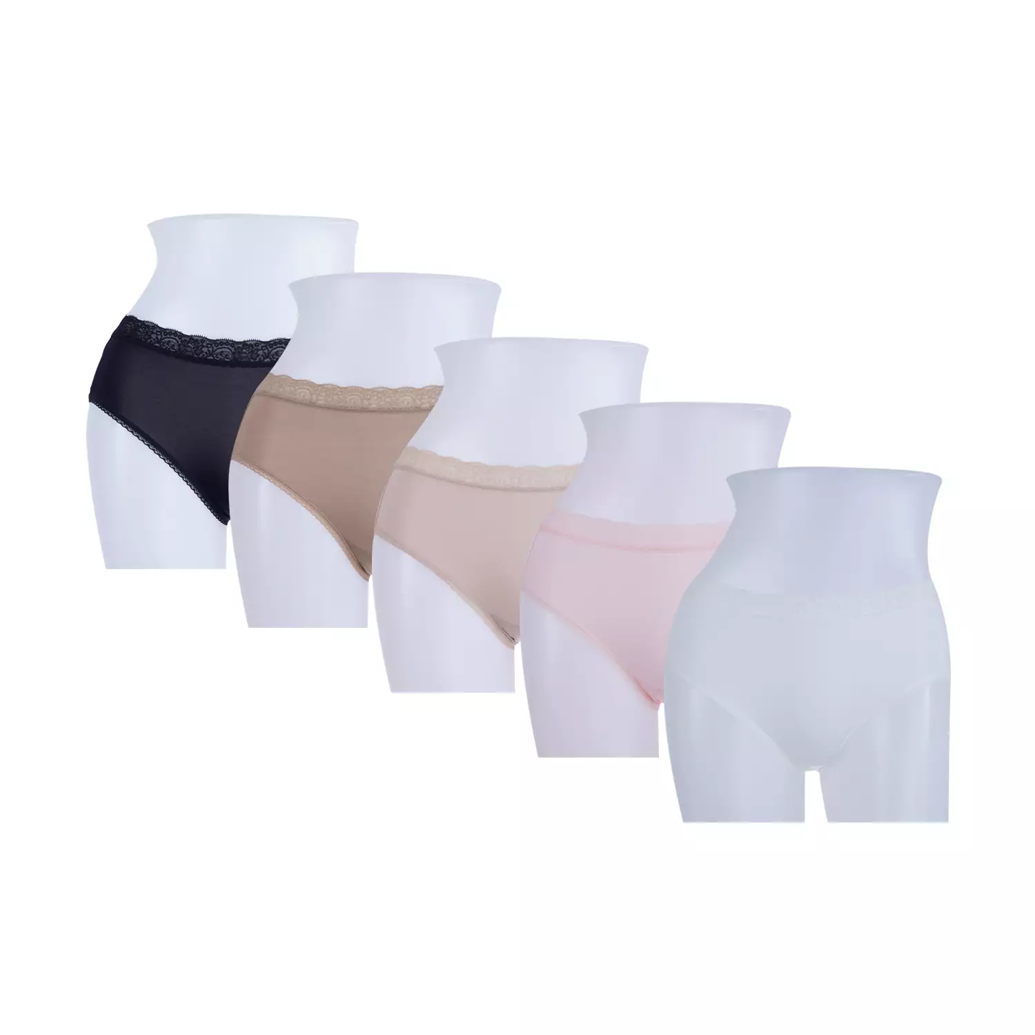 เซตกางเกงชั้นใน Wacoal Lady Panty 5 สี รวม 9 ตัว - Image 7