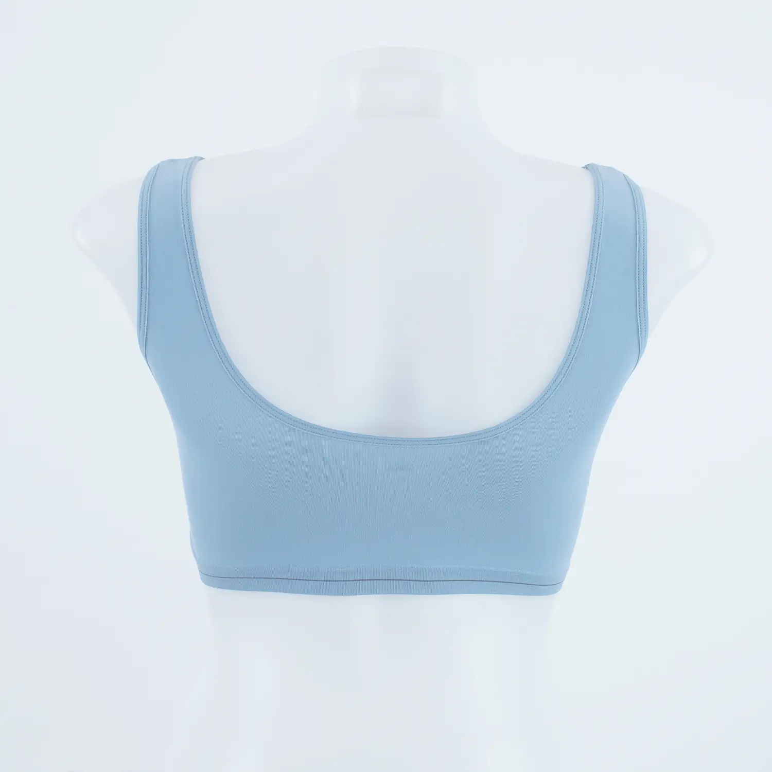เซตเสื้อชั้นใน ริกะ แบบไร้โครง ไร้ตะเข็บ สีฟ้า 3 ตัว - Image 2