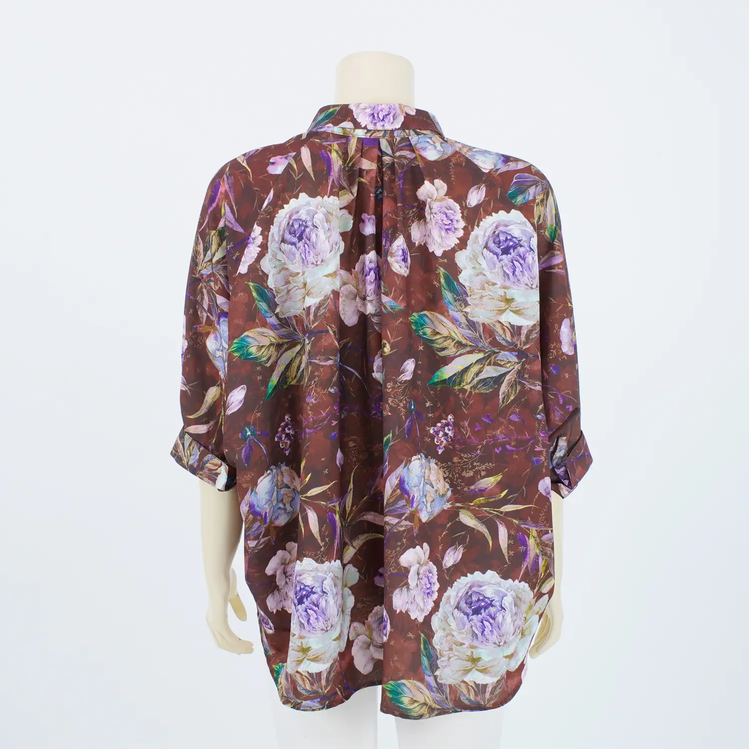 เสื้อเชิ้ต แขนทรงดอลแมนยาว 4 ส่วน ทรงโอเวอร์ไซซ์ - Image 3