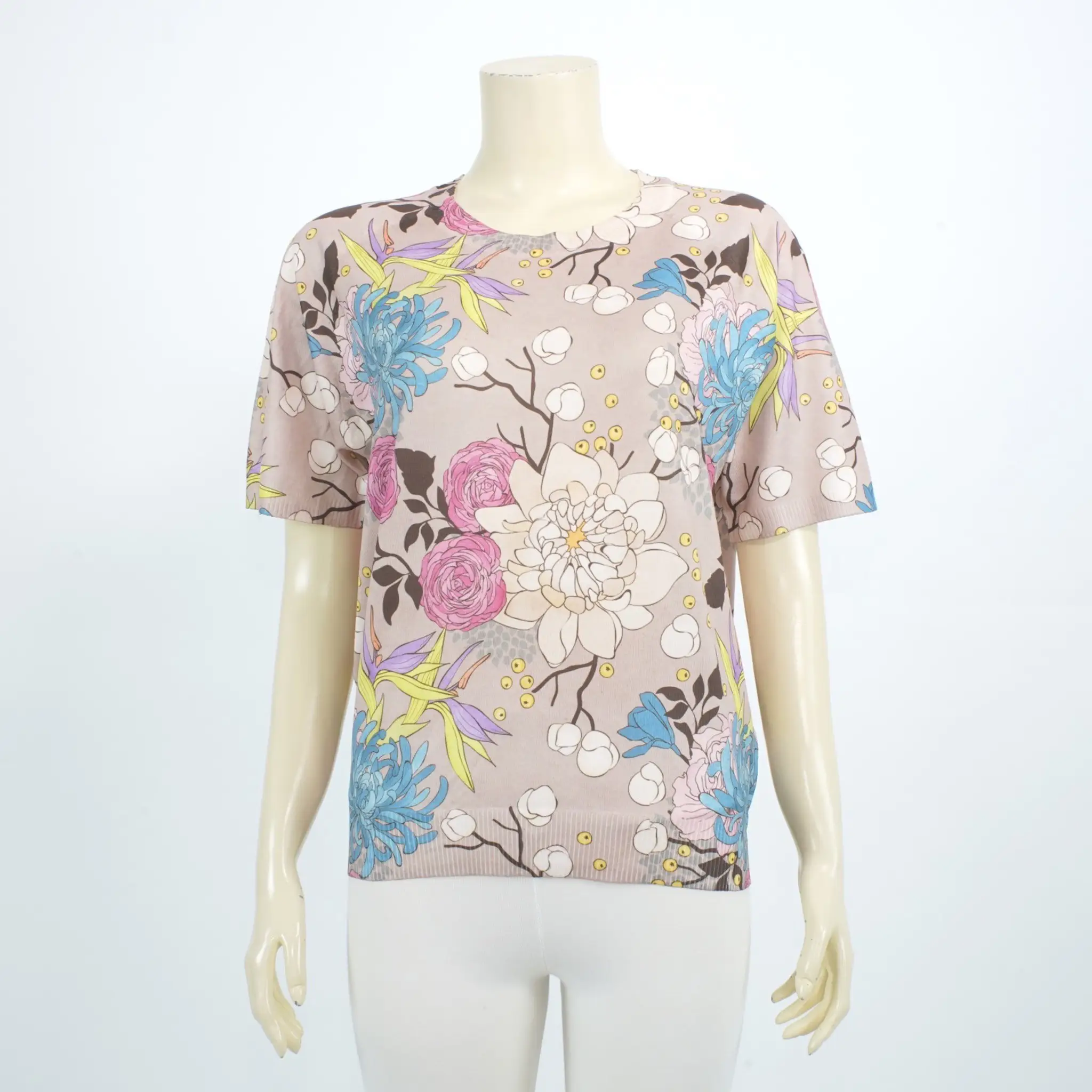 เสื้อคอกลม แขนสั้นแร็กแลน ผ้ายืดลายกราฟิก - Image 6